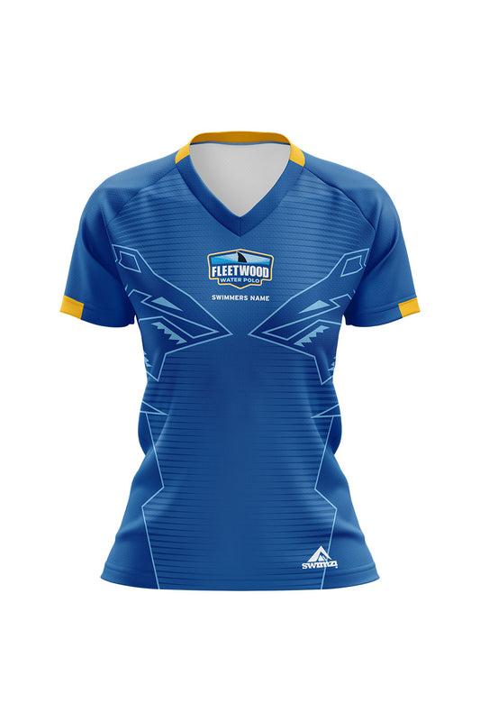 Fleetwood SC Adult Female Water Polo Club Shirt - V-Neck image 0