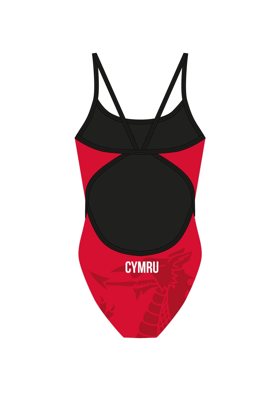 RLSS Wales Lifesaving Team Adult Female Thinstrap Swimsuit image 1