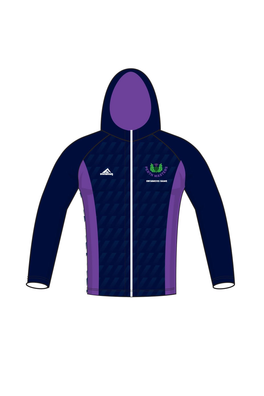 Perth Masters Adult Unisex Zipped Performance Hoodie image 0