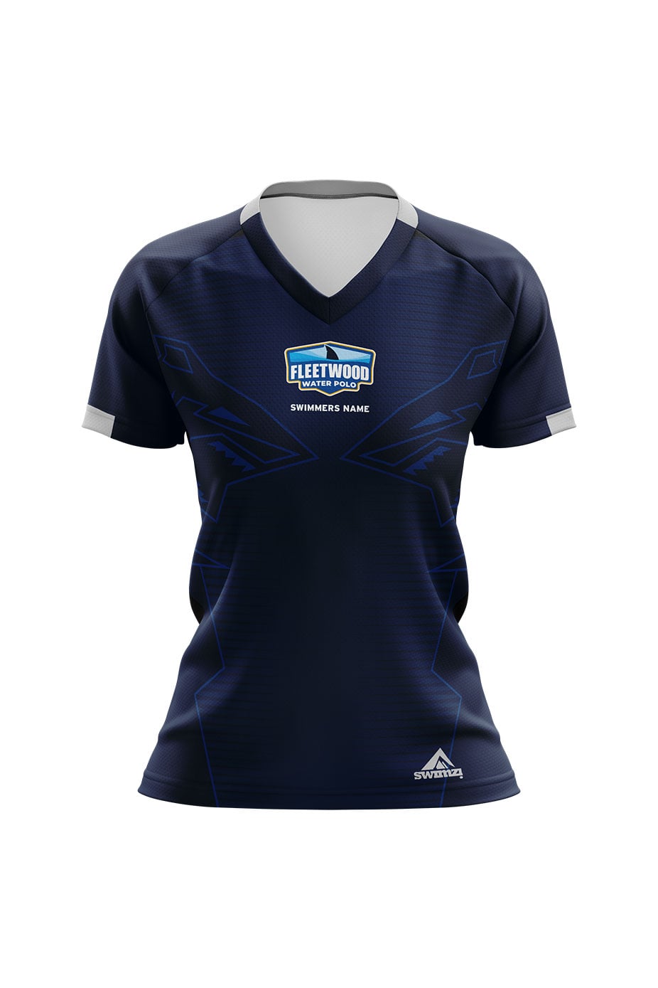 Fleetwood SC Adult Female Water Polo Club Shirt 25th Anniversary - V-Neck image 0