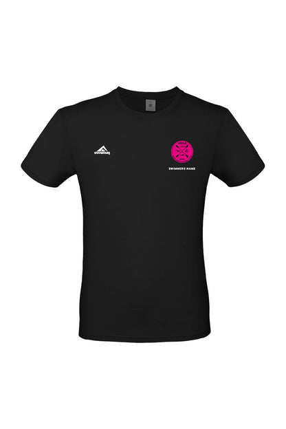 Vale SLSC Adult Unisex Cotton Shirt - Crew Neck - Black image 0