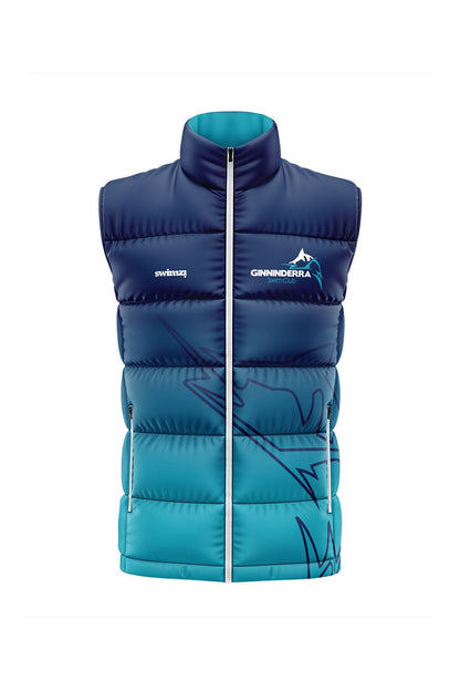 Ginninderra Swim Club Adult Unisex Reversible Gilet image 1