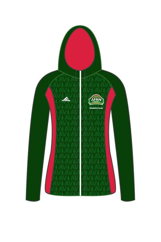 Afan Valley SC Adult Female Zipped Performance Hoodie image 0