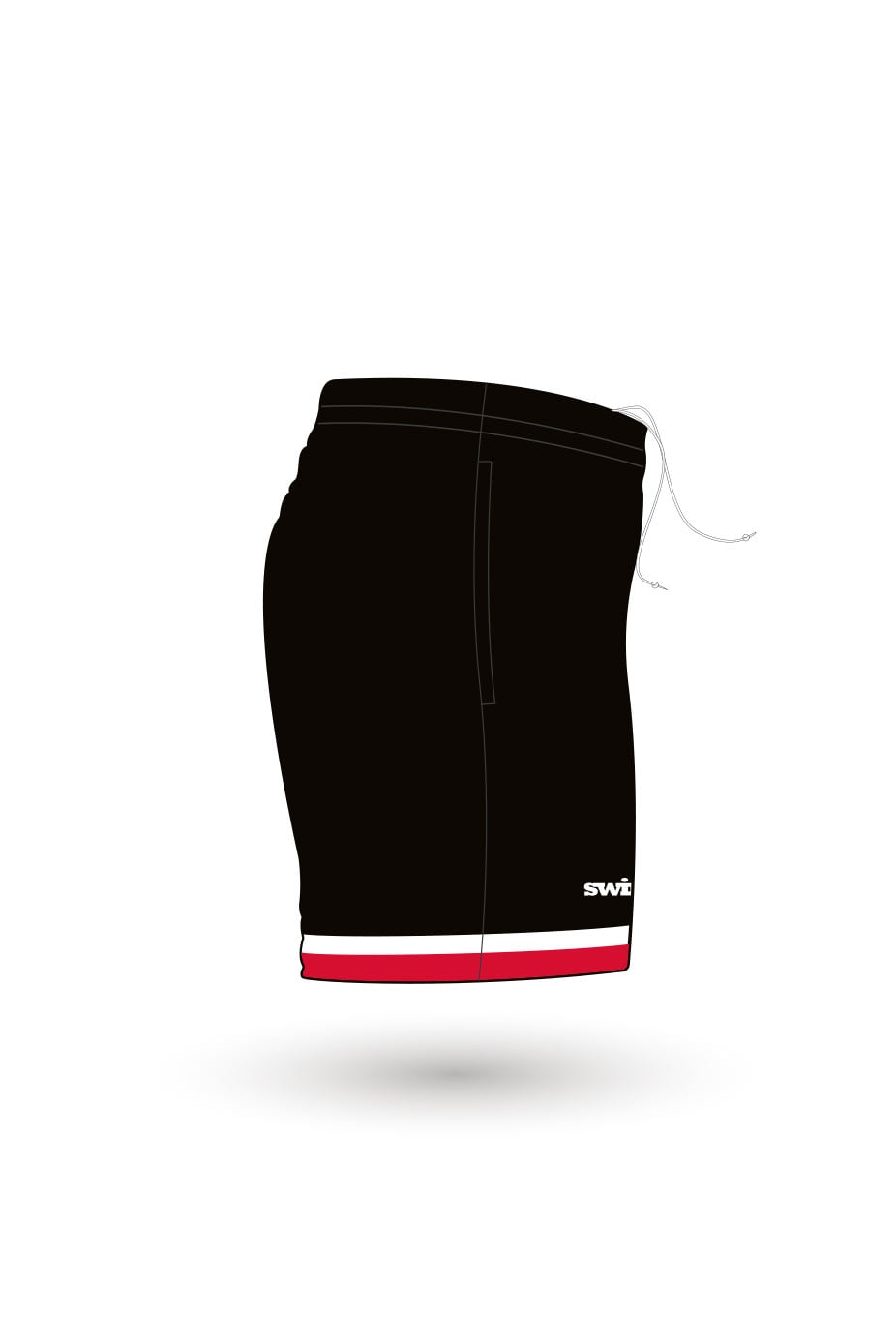 Aquabears of Rochdale SC Adult Polyester Sport Shorts image 1