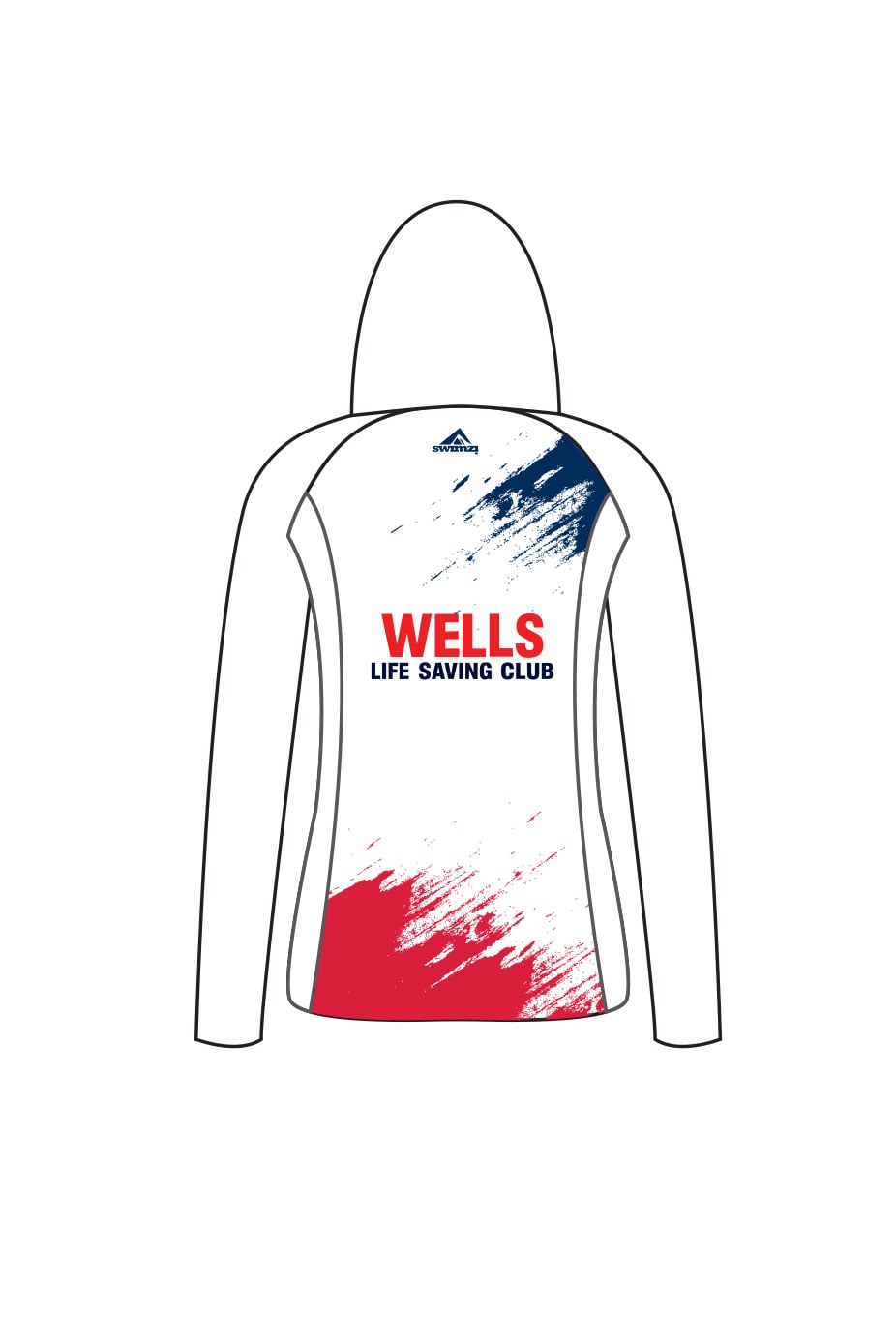 Wells Lifesaving Club Adult Female Zipped Performance Hoodie image 1