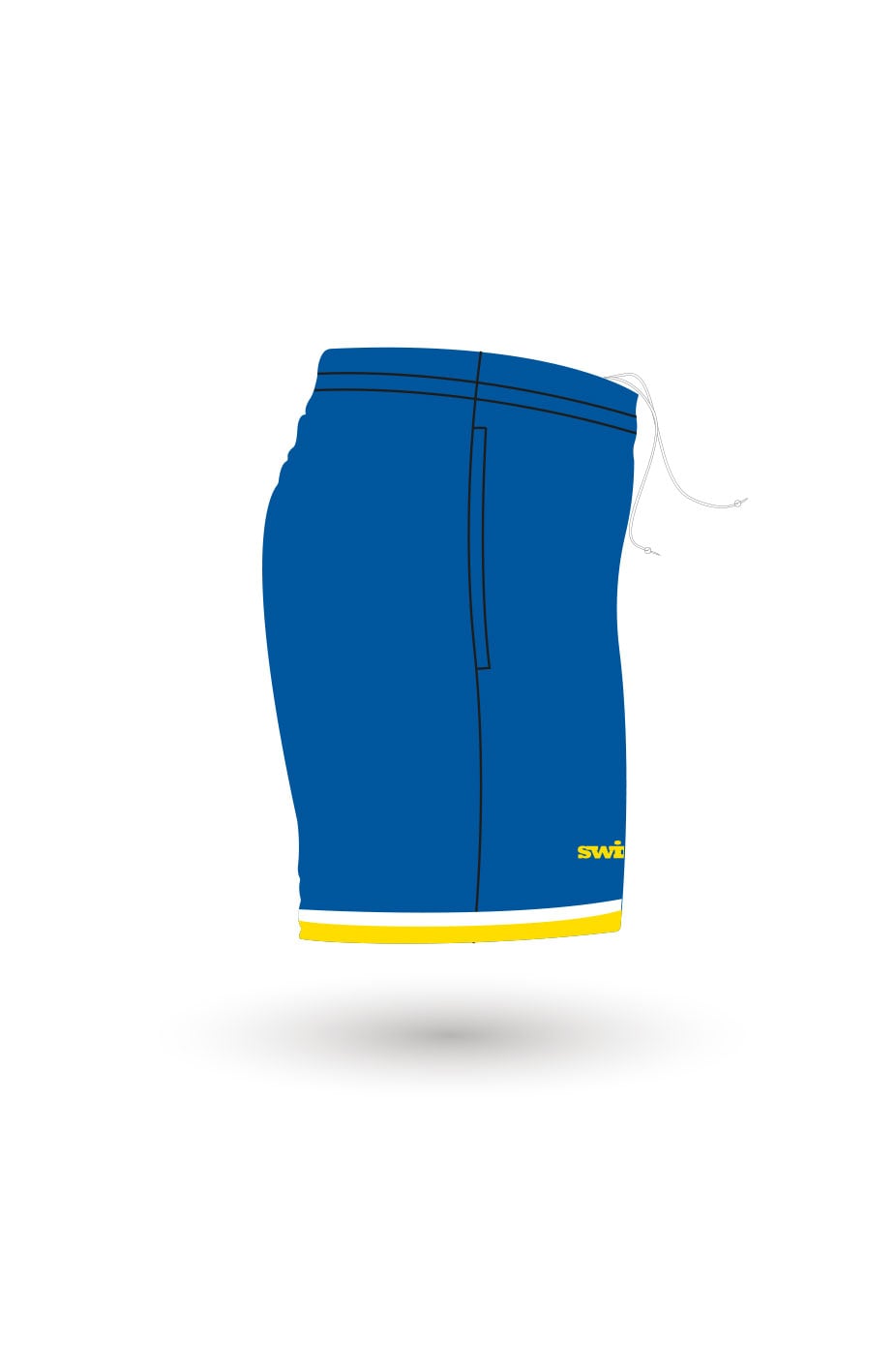 Romford Town SC Adult Unisex Polyester Sport Shorts image 1