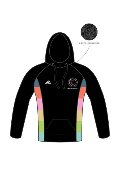 Tribirdsport Coaching Adult Unisex Winter Pullover Performance Hoodie - Black image 0