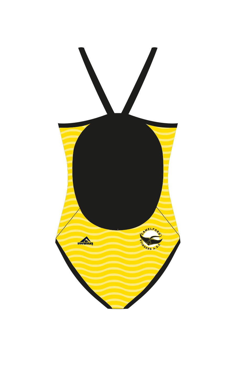 Camelford Stingers ASC Adult Female Thinstrap Swimsuit image 3