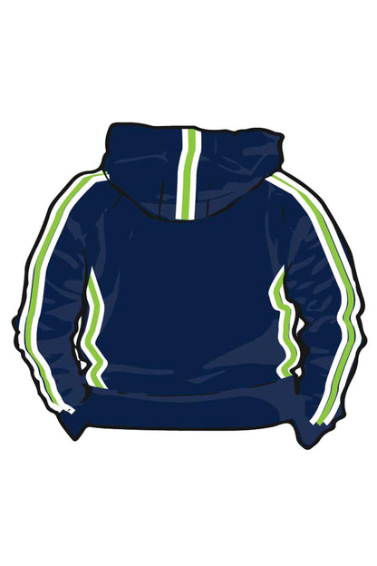 Flixton Swim Team Adult Unisex Sweat Zipped Hoodie image 1