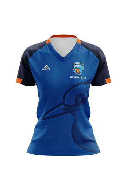 Kingfishers Scarborough SC Kids Female Club Shirt - V-Neck image 0