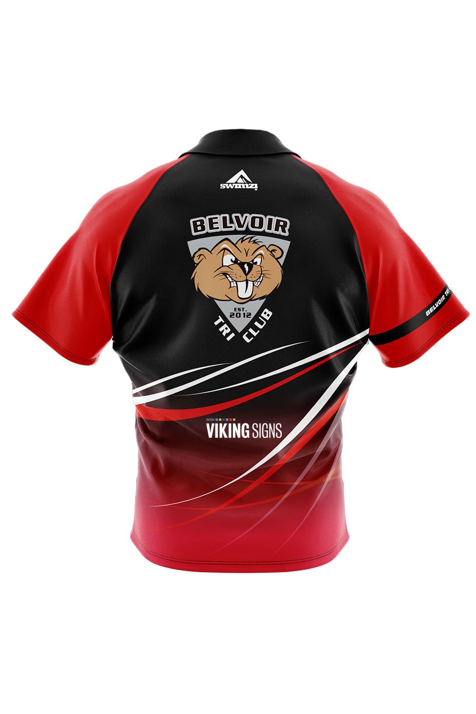 Belvoir Tri Club Adult Unisex Coach Shirt - Polo Neck image 1