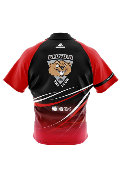 Belvoir Tri Club Adult Unisex Coach Shirt - Polo Neck image 1