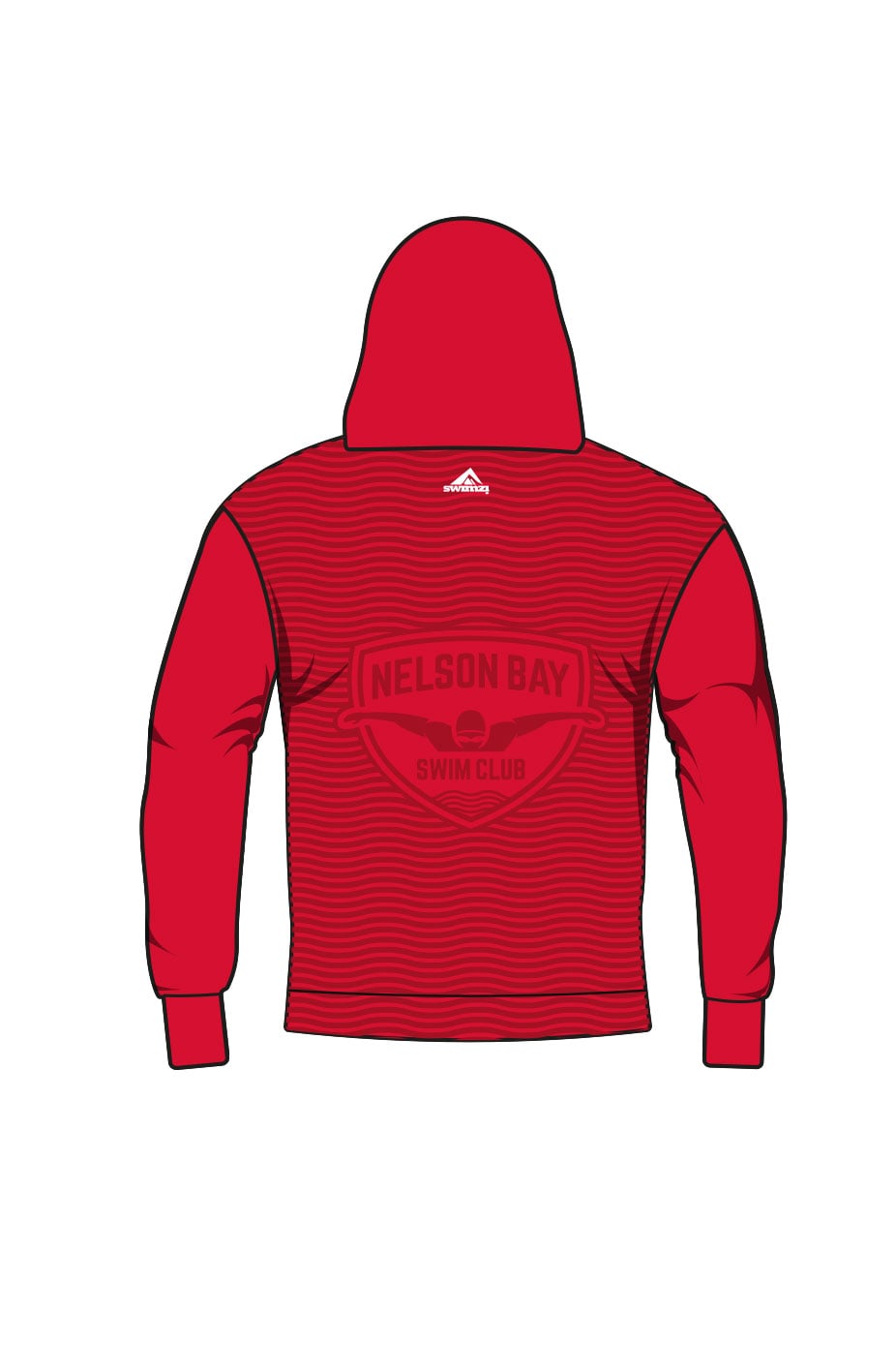 Nelson Bay Swim Club Adult Unisex Pullover Performance Hoodie image 1