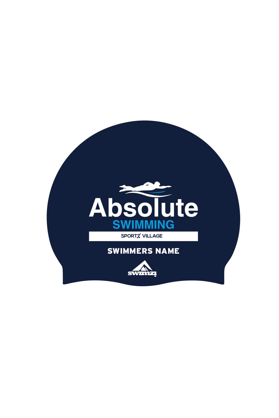 Unisex Club Swim Cap - Silicone Suede image 0