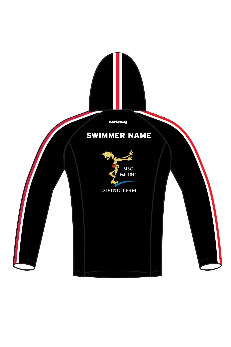 Maidstone SC Adult Unisex Zipped Performance Hoodie image 1