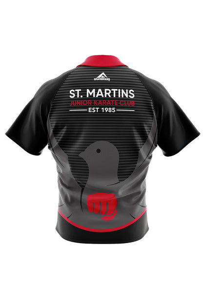 St Martins Karate Club Adult Unisex Coach Shirt - Polo Neck image 1