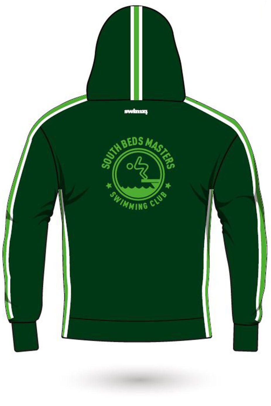 South Beds Masters SC Adult Unisex Sweat Zipped Hoodie image 1
