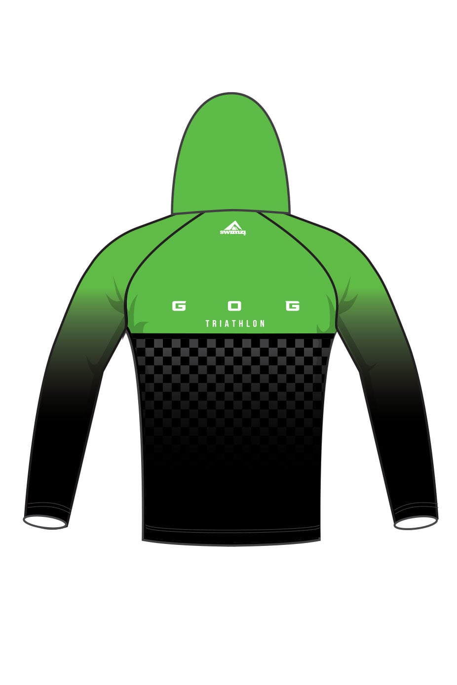 GOG Triathlon Club Adult Unisex Winter Pullover Performance Hoodie image 1