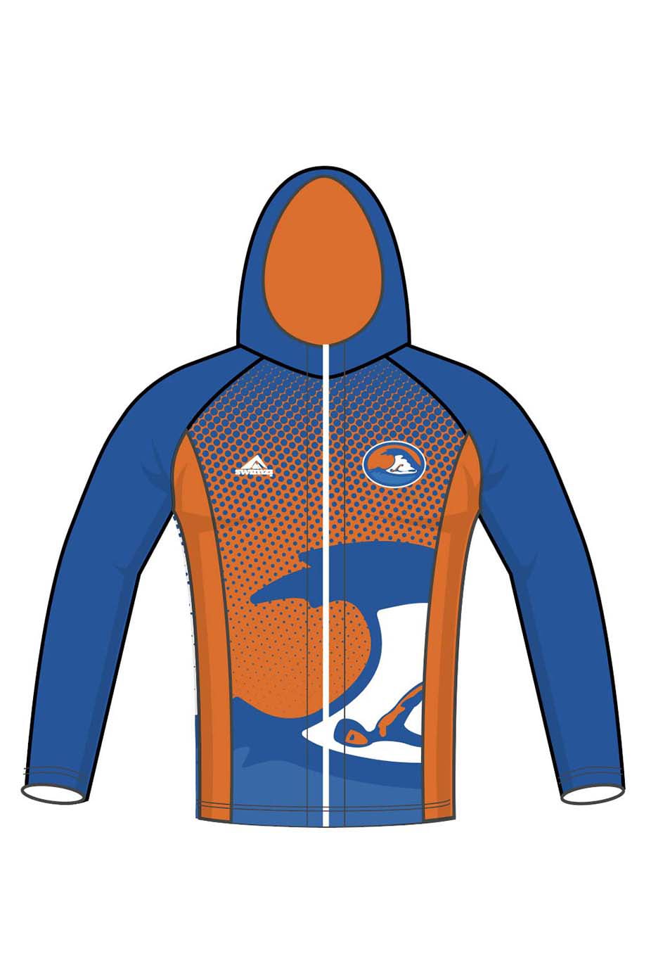 Aberavon Lifeguard Club Adult Unisex Zipped Performance Hoodie image 0