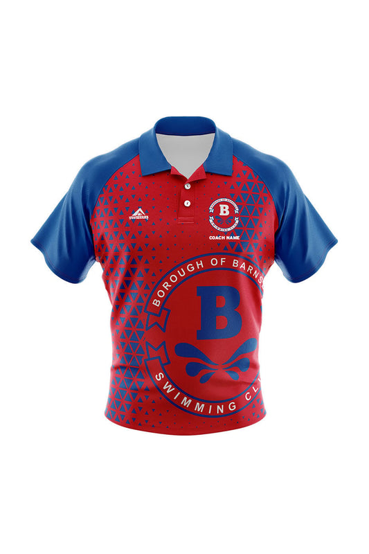 Borough of Barnsley SC Adult Unisex Coach Shirt - Polo Neck image 0