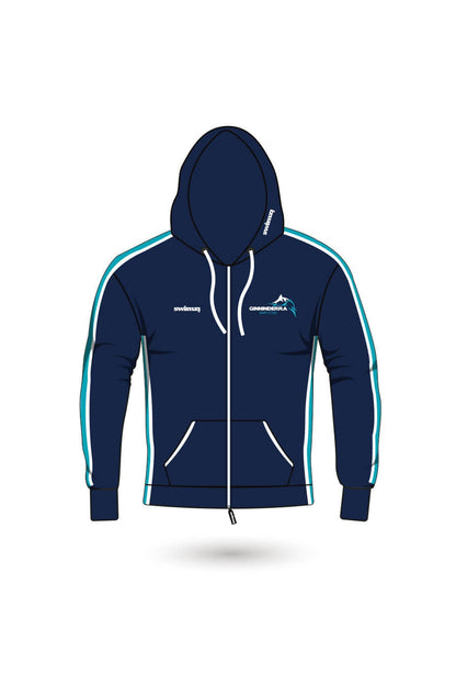 Ginninderra Swim Club Adult Unisex Sweat Zipped Hoodie image 0