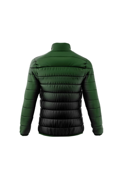 Afan Valley SC Adult Female Padded Jacket - Green/Black image 1