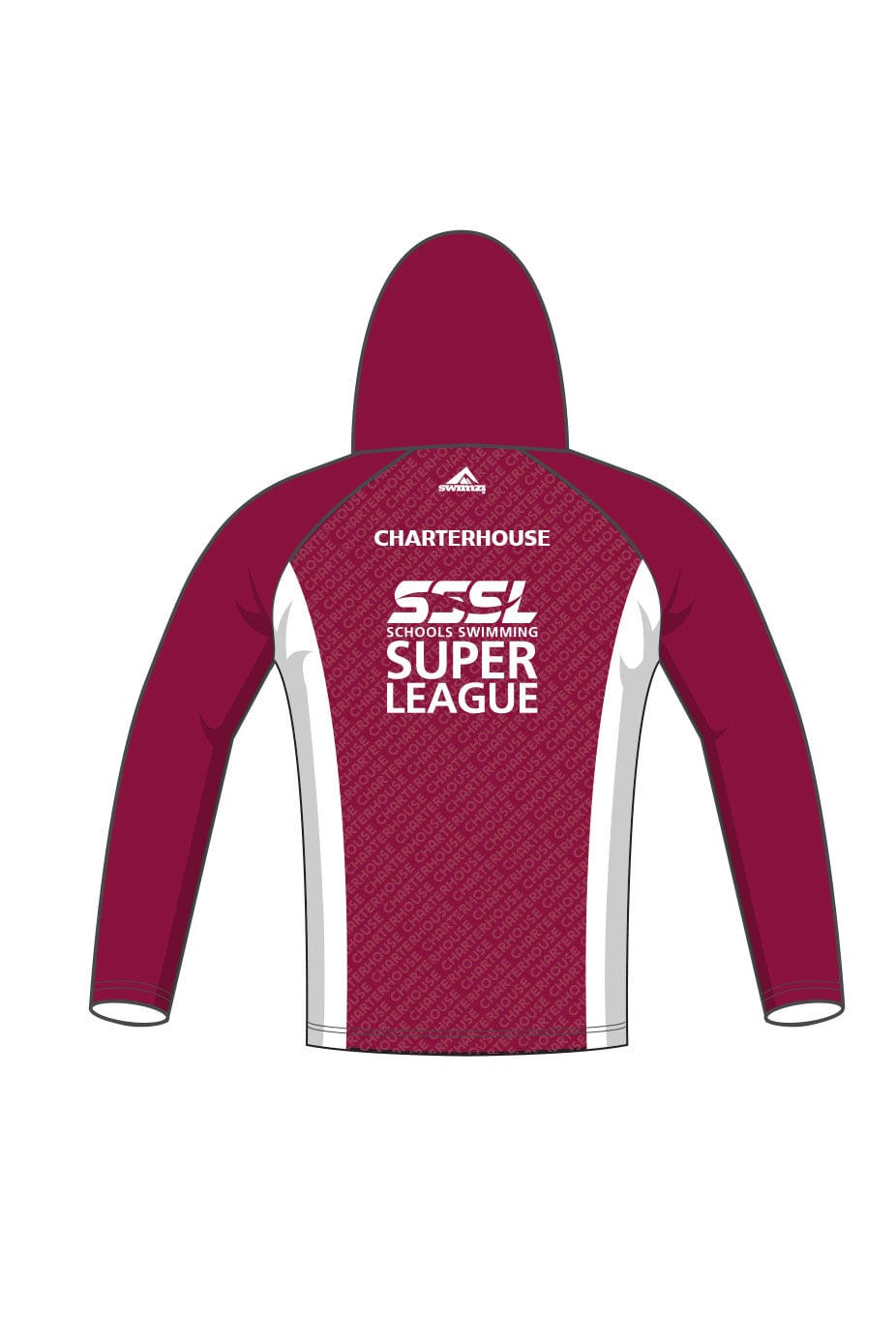 Schools Swimming Super League Adult Unisex Charterhouse Zipped Performance Hoodie image 1