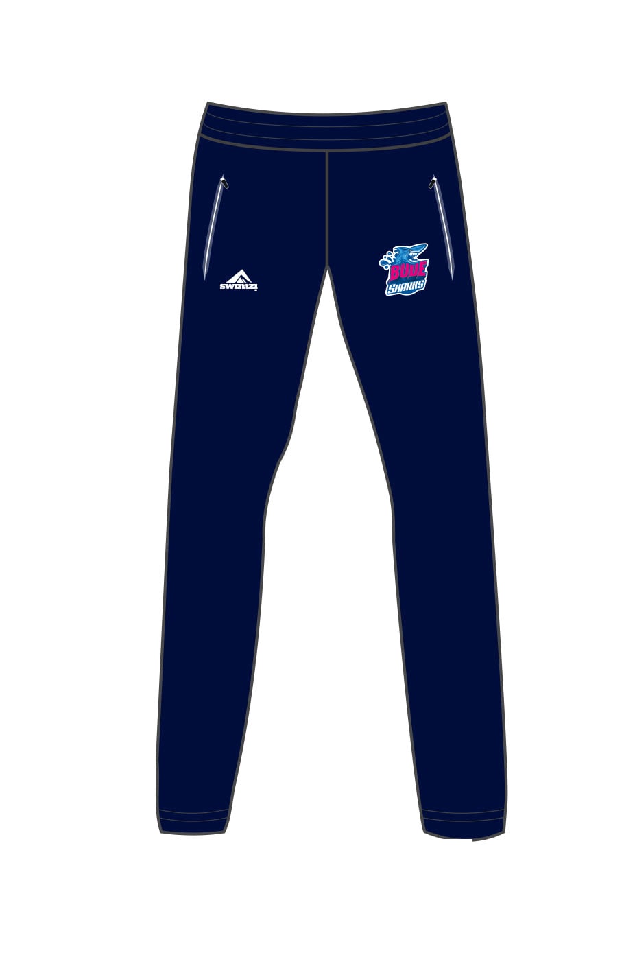 Bude Sharks Adult Female Performance Bottoms image 0