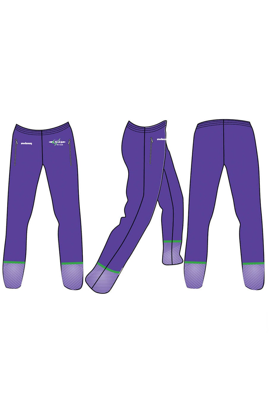 4 Life TC Adult Sublimated Tracksuit Bottom image 1