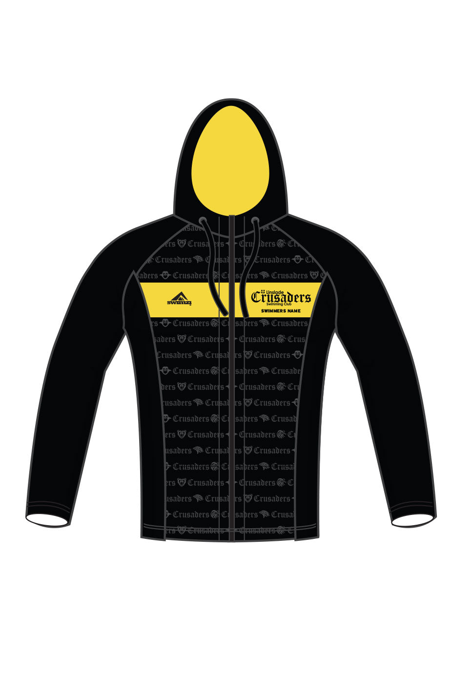 Linslade Crusaders SC - Swim Week Shop Kids Unisex Zipped Performance Hoodie image 0
