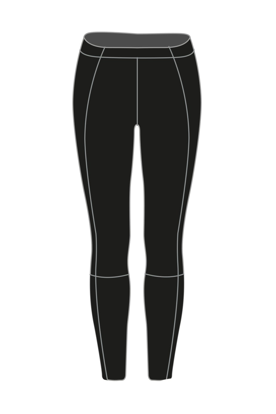 Melton Mowbray SC Adult Female Compression Leggings image 2