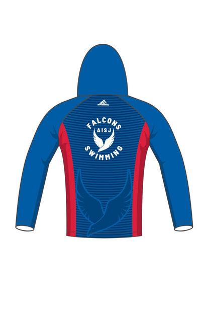 American International School of Jeddah Kids Unisex Swimming Zipped Performance Hoodie