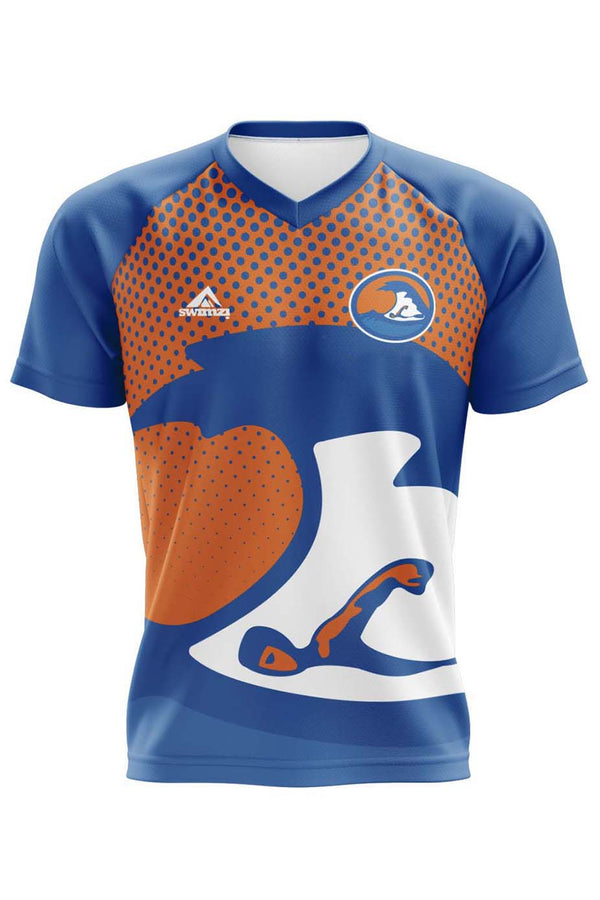Aberavon Lifeguard Club Kids Unisex Club Shirt V Neck