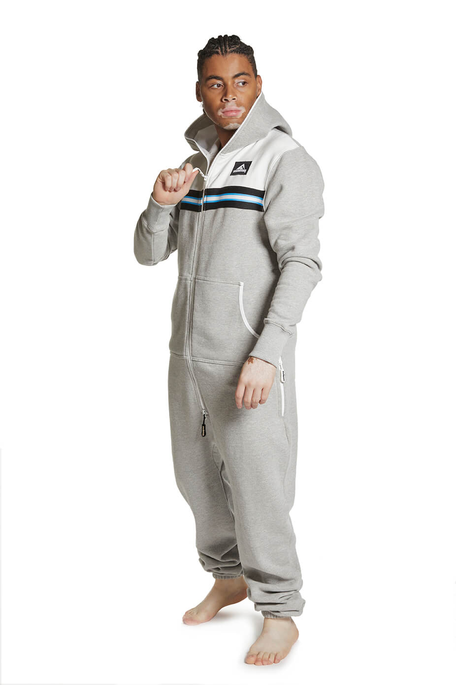 Kids Blizzard Grey Onesie