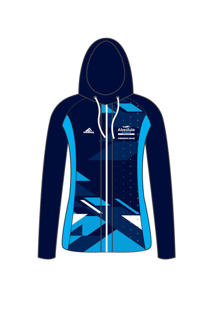 Absolute Swimming Kids Female Zipped Performance Hoodie