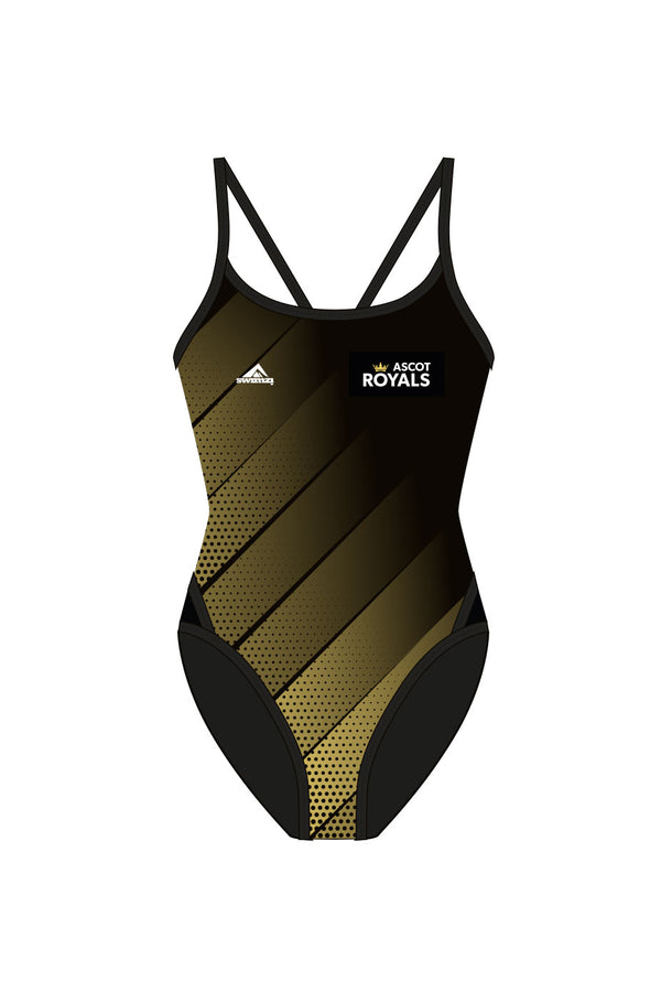 Ascot Royals Swim Club Adult Female Broadstrap Swimsuit