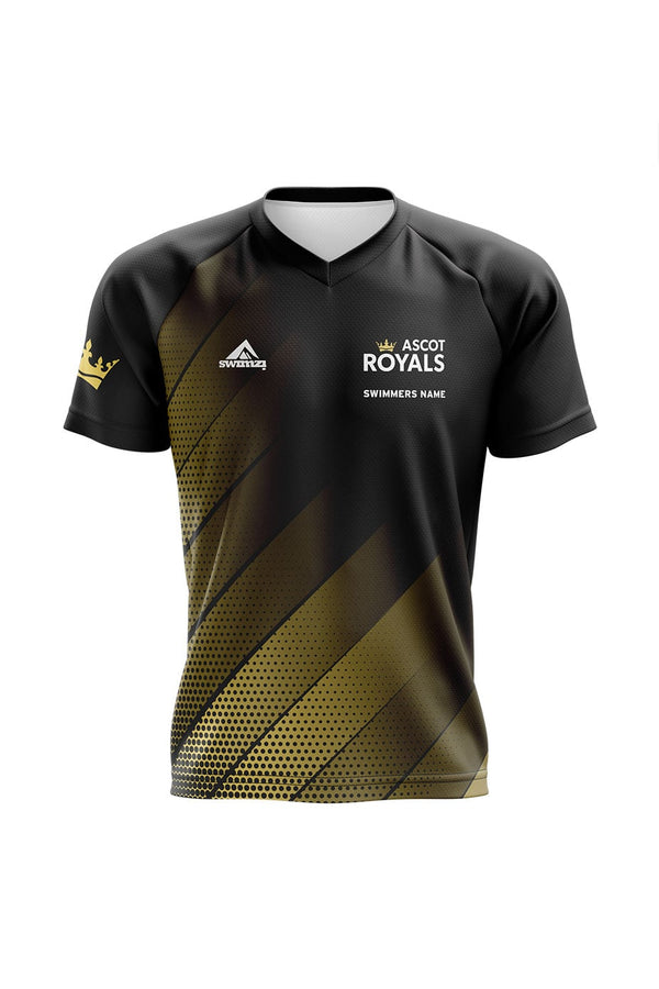 Ascot Royals Swim Club Kids Unisex Club Shirt V Neck