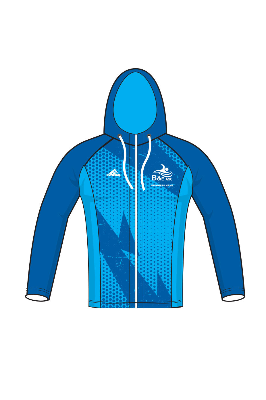 Bury & Elton ASC Adult Unisex Zipped Performance Hoodie