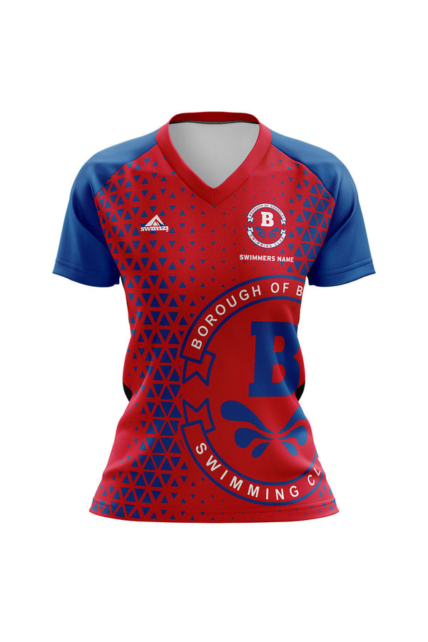 Borough of Barnsley SC Kids Female Club Shirt V Neck