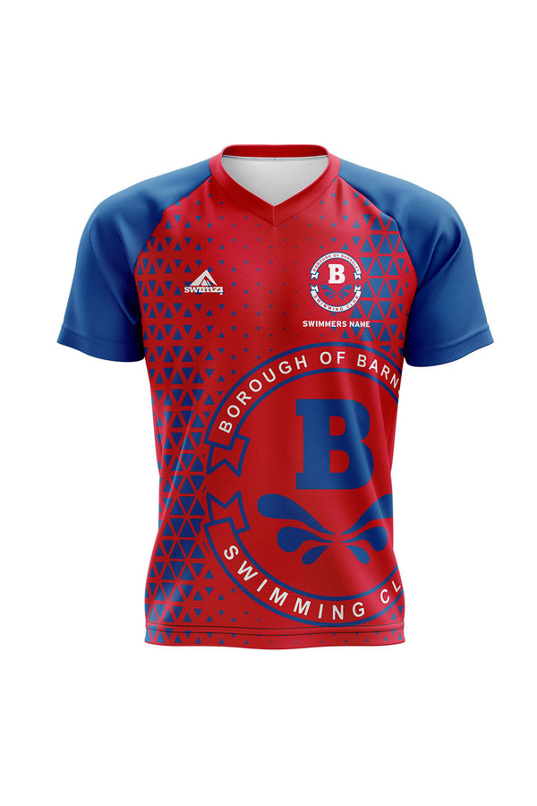 Borough of Barnsley SC Kids Unisex Club Shirt V Neck