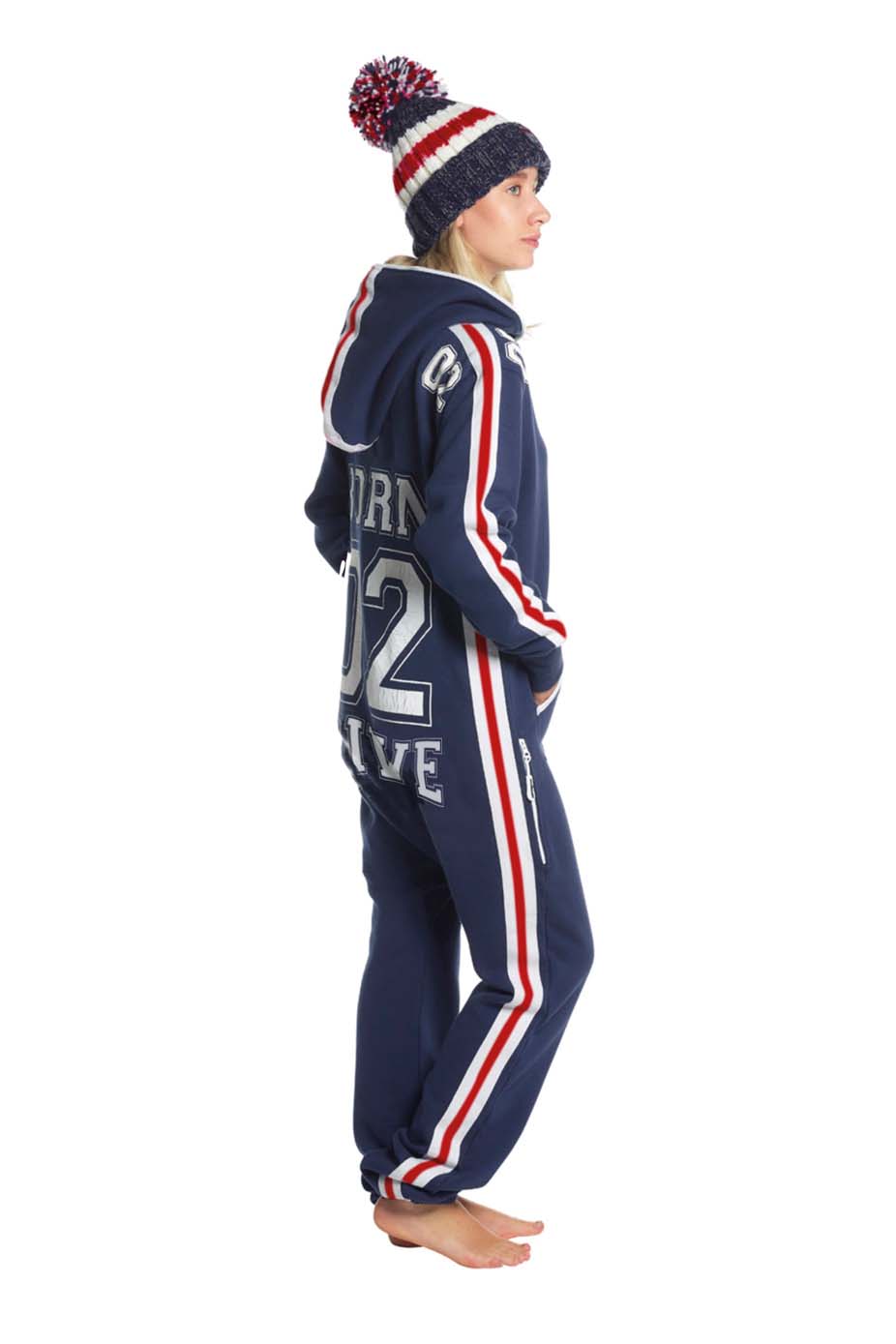 Kids Navy B02D Swimzi Onesie
