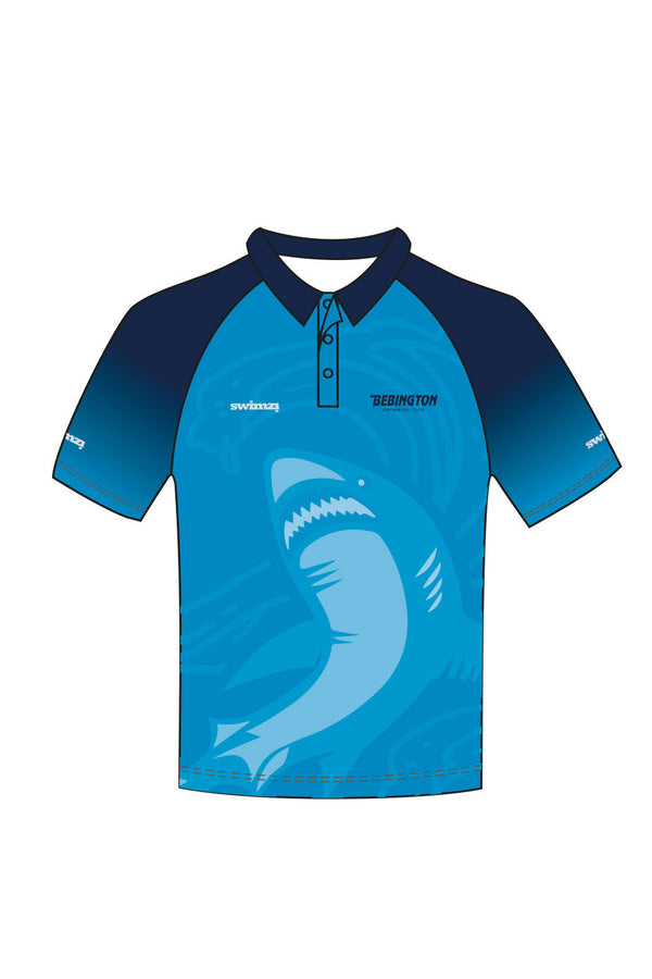 Bebington SC Kids Unisex Polyester Club Shirt Polo Neck