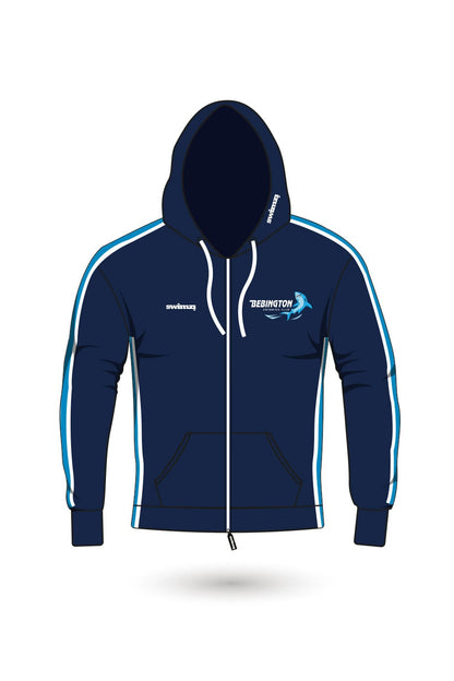 TEAMWEAR OUTLET SHOP! Kids Bebington Unisex Sweat Zipped Hoodie