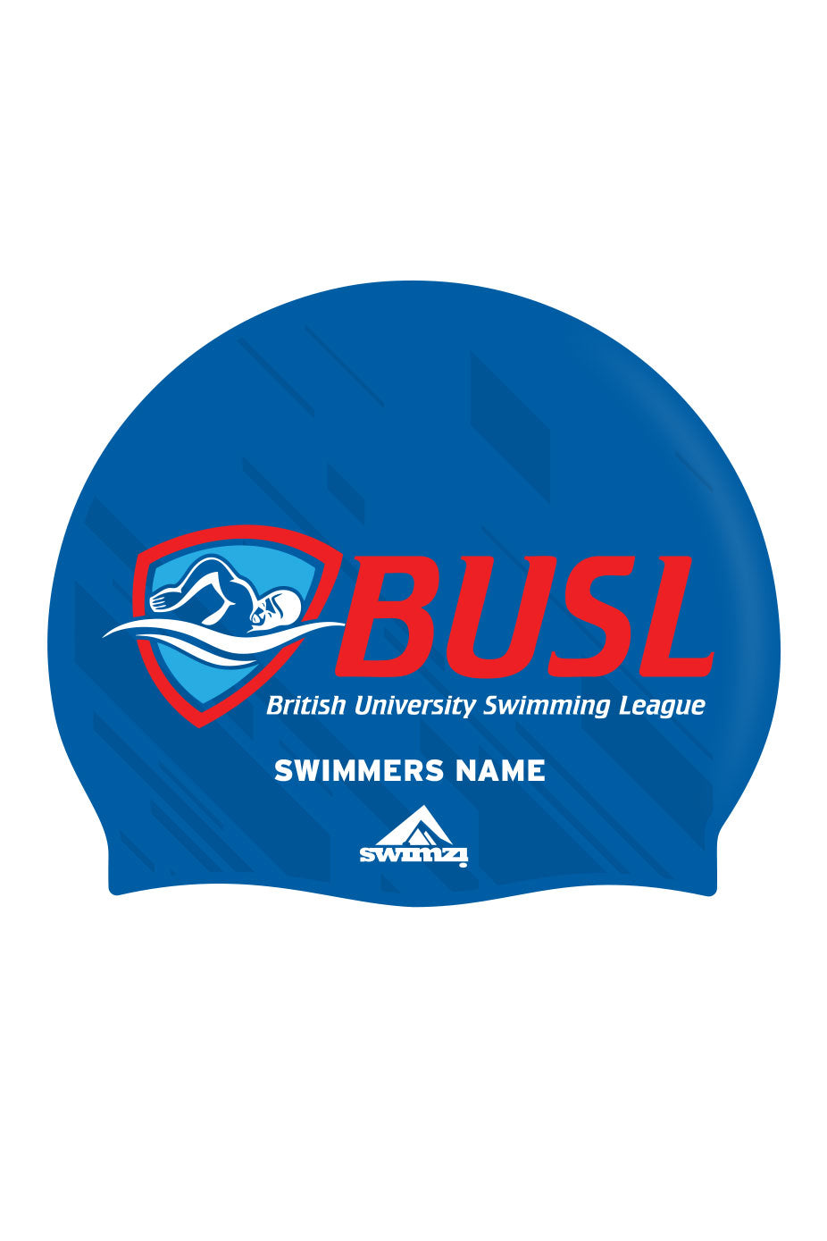 British University Swimming League Unisex Club Swim Cap - Silicone Suede