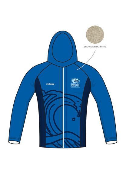 Beverley Barracudas SC Kids Unisex Winter Zipped Performance Hoodie