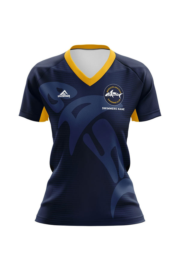 Biddulph ASC Kids Female Club Shirt V Neck