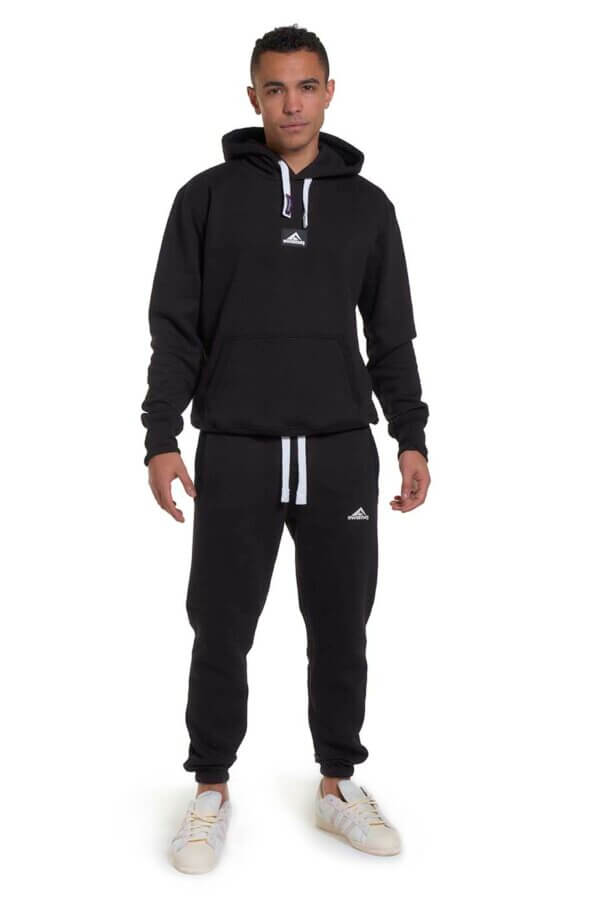 Jet Black Pullover Hoodie - S.K.I.P.