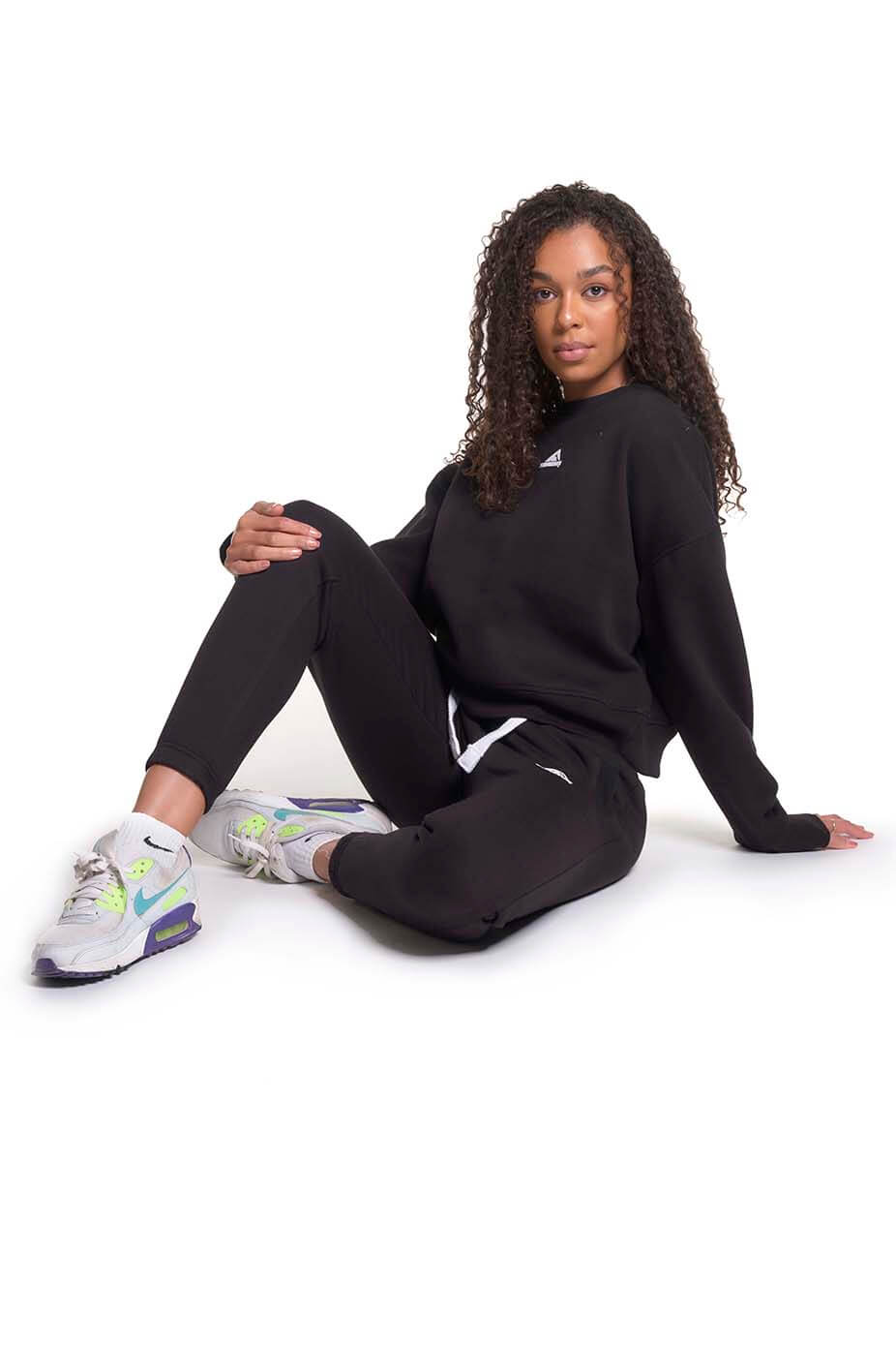 Jet Black Jogger Bottom