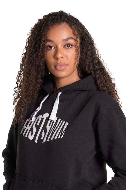 Jet Black Pullover Hoodie - Fastswim