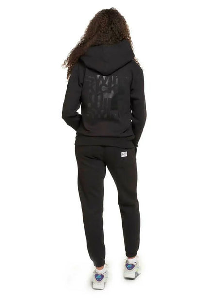 Jet Black Pullover Hoodie - S.K.I.P.
